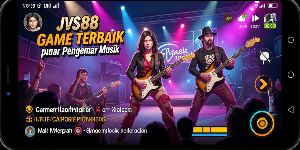 Tampilan gameplay JVS88 yang penuh warna dan menarik.