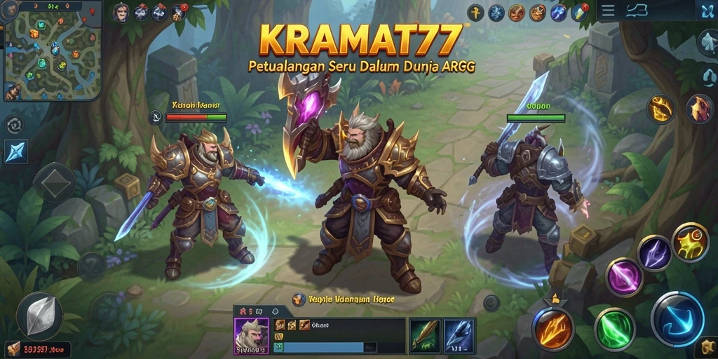 Gameplay KRAMAT77 yang penuh aksi dan petualangan di dunia fantasi.