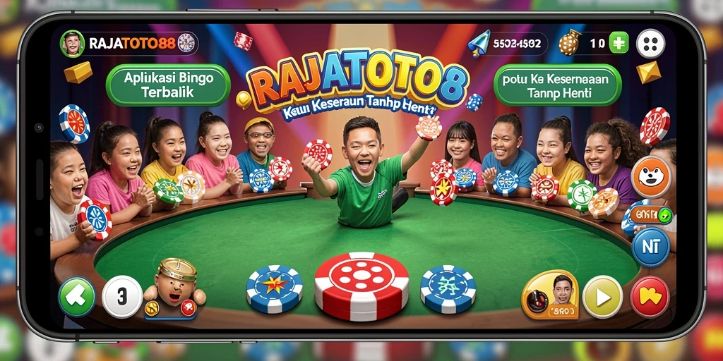 Tampilan menarik dari gameplay Bingo di RAJATOTO88.