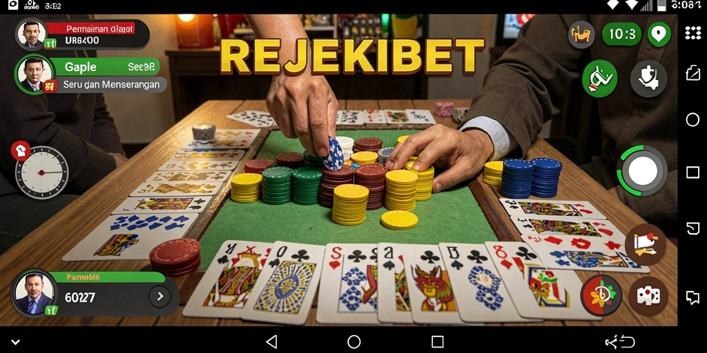Screenshot gameplay REJEKIBET yang seru dan menarik.