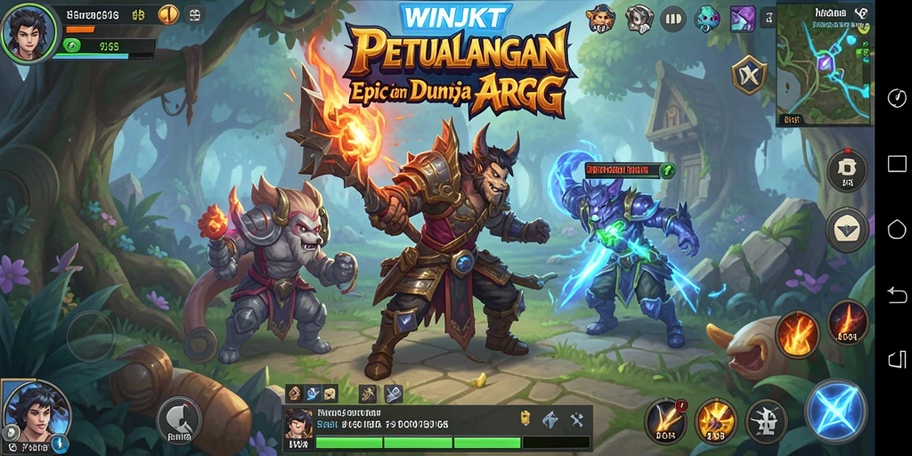 Tampilan gameplay epic dari <strong>WINJKT</strong> yang menampilkan aksi seru.