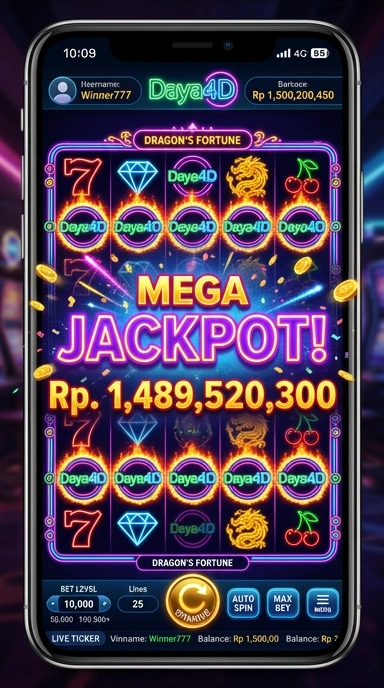 Gambar fitur aplikasi populer di daya4d.